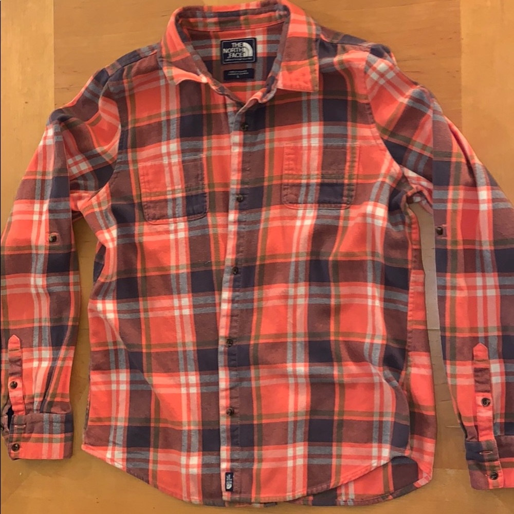 The North Face flannel